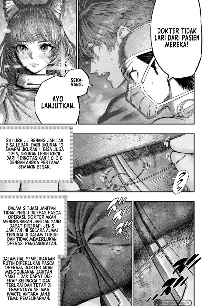 Koudou ni Hattatsu Shita Igaku wa Mahou to Kubetsu ga Tsukanai Chapter 03 Gambar 26