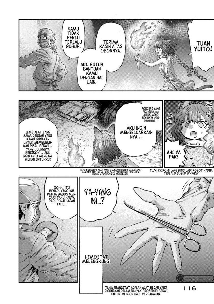 Koudou ni Hattatsu Shita Igaku wa Mahou to Kubetsu ga Tsukanai Chapter 03 Gambar 23