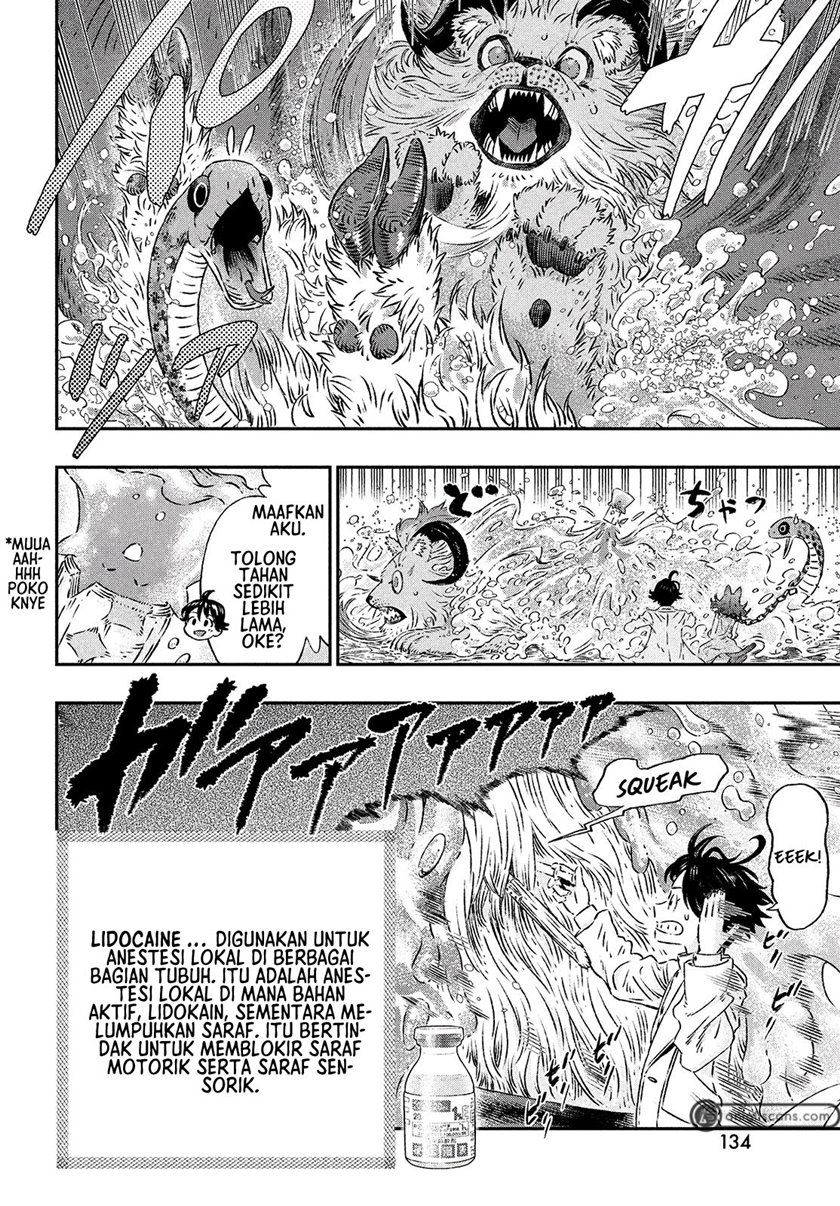 Koudou ni Hattatsu Shita Igaku wa Mahou to Kubetsu ga Tsukanai Chapter 02 Gambar 36