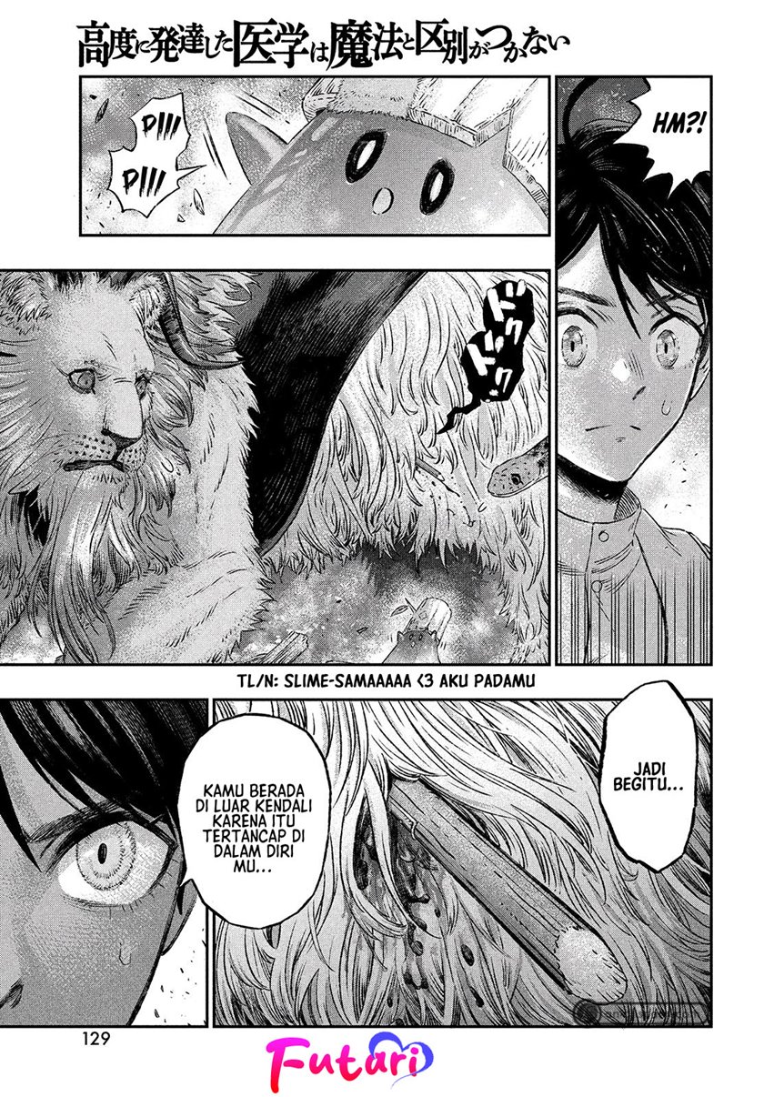 Koudou ni Hattatsu Shita Igaku wa Mahou to Kubetsu ga Tsukanai Chapter 02 Gambar 31