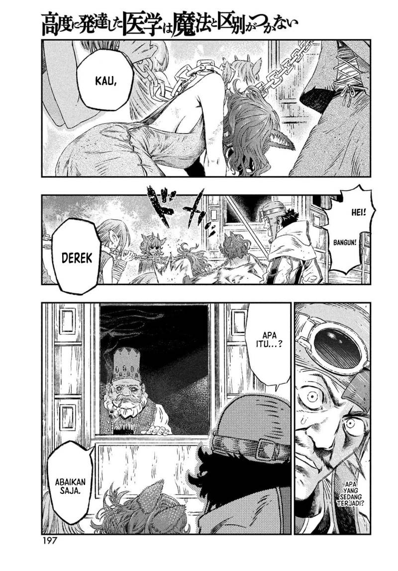 Koudou ni Hattatsu Shita Igaku wa Mahou to Kubetsu ga Tsukanai Chapter 01 Gambar 32
