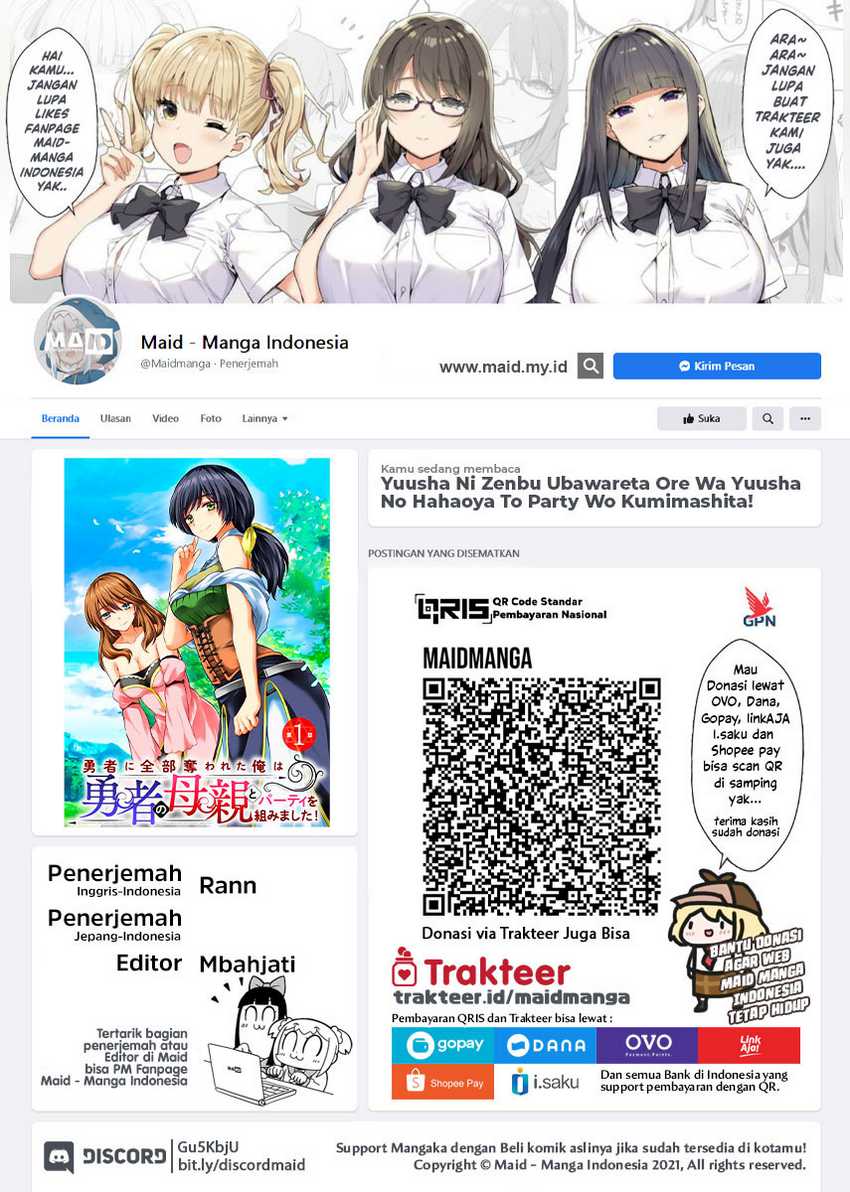 Manga Yuusha ni Zenbu Ubawareta Ore wa Yuusha no Hahaoya to Party wo Kumimashita! Chapter 04 gambar nomor 2