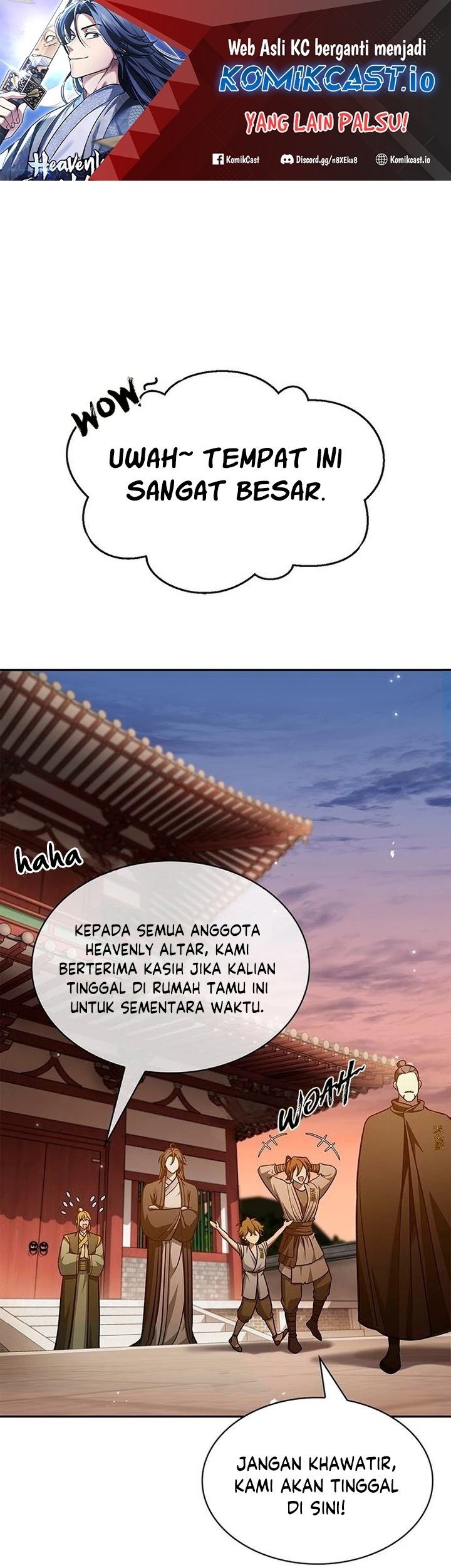 Manhwa Heavenly Grand Archive’s Young Master Chapter 34 gambar nomor 2