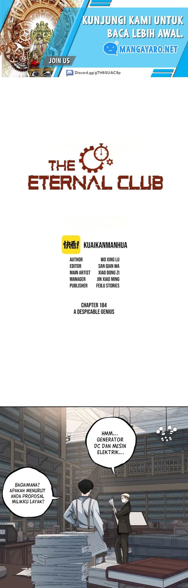 Manhua Eternal Club Chapter 184 gambar nomor 2