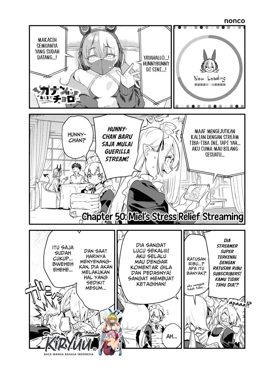 Manga Kanan-sama wa Akumade Choroi Chapter 50 gambar nomor 2