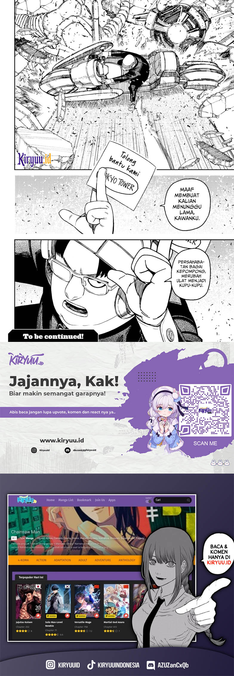 DANDADAN Chapter 114 Gambar 19