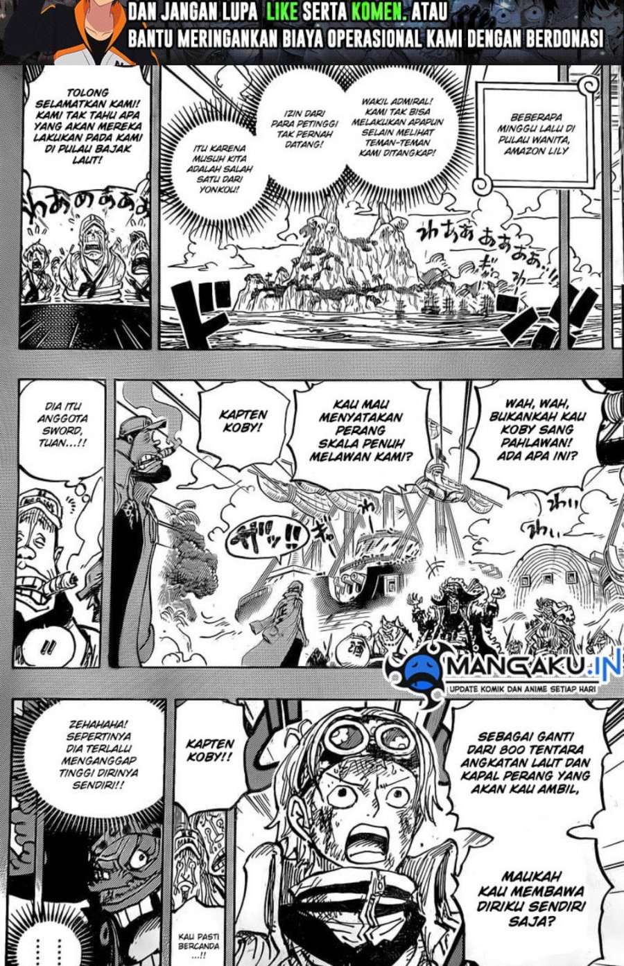 One Piece Chapter 1088 Gambar 3