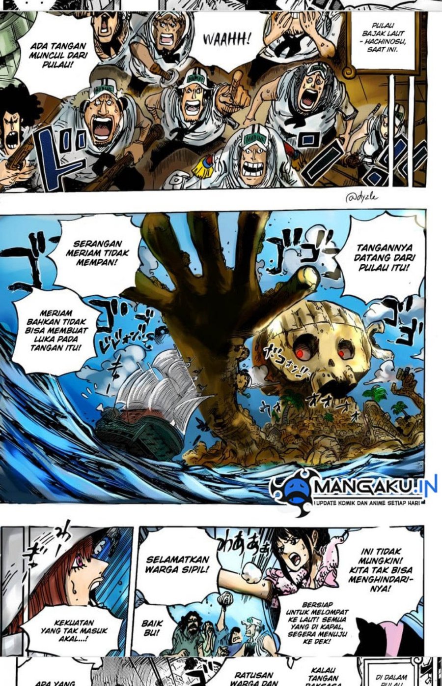 One Piece Chapter 1088 Gambar 4