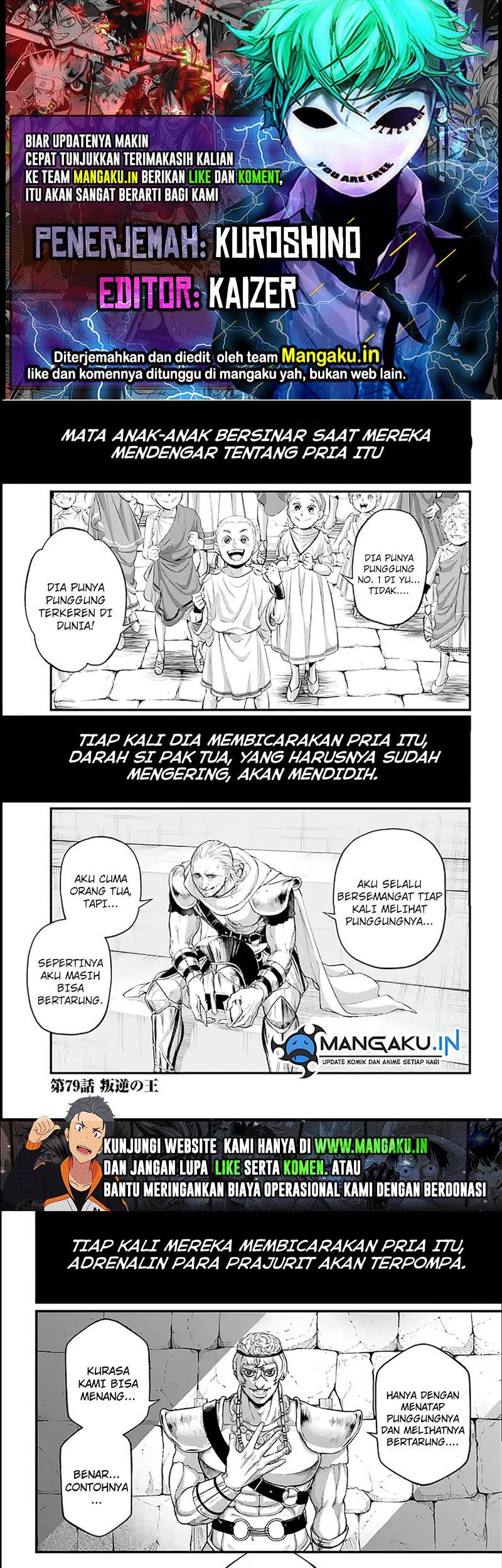 Komik Shuumatsu no Valkyrie Chapter 79 gambar nomor 1