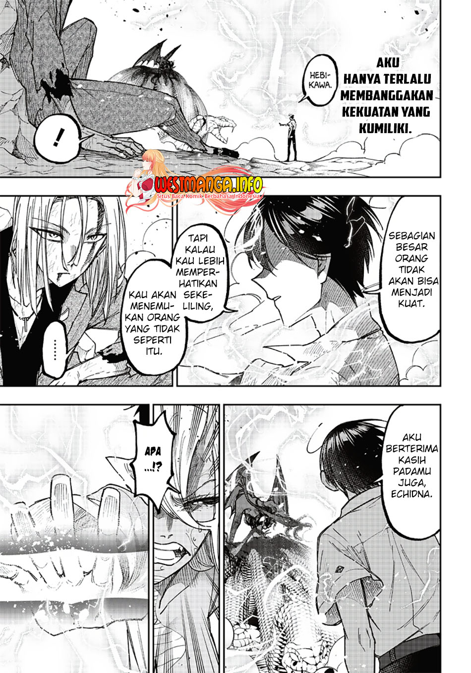 Kyuuseishu MESHIA ~Isekai wo sukutta moto yuusha ga mamono no afureru genjitsu sekai wo musou suru~ Chapter 19 Gambar 20