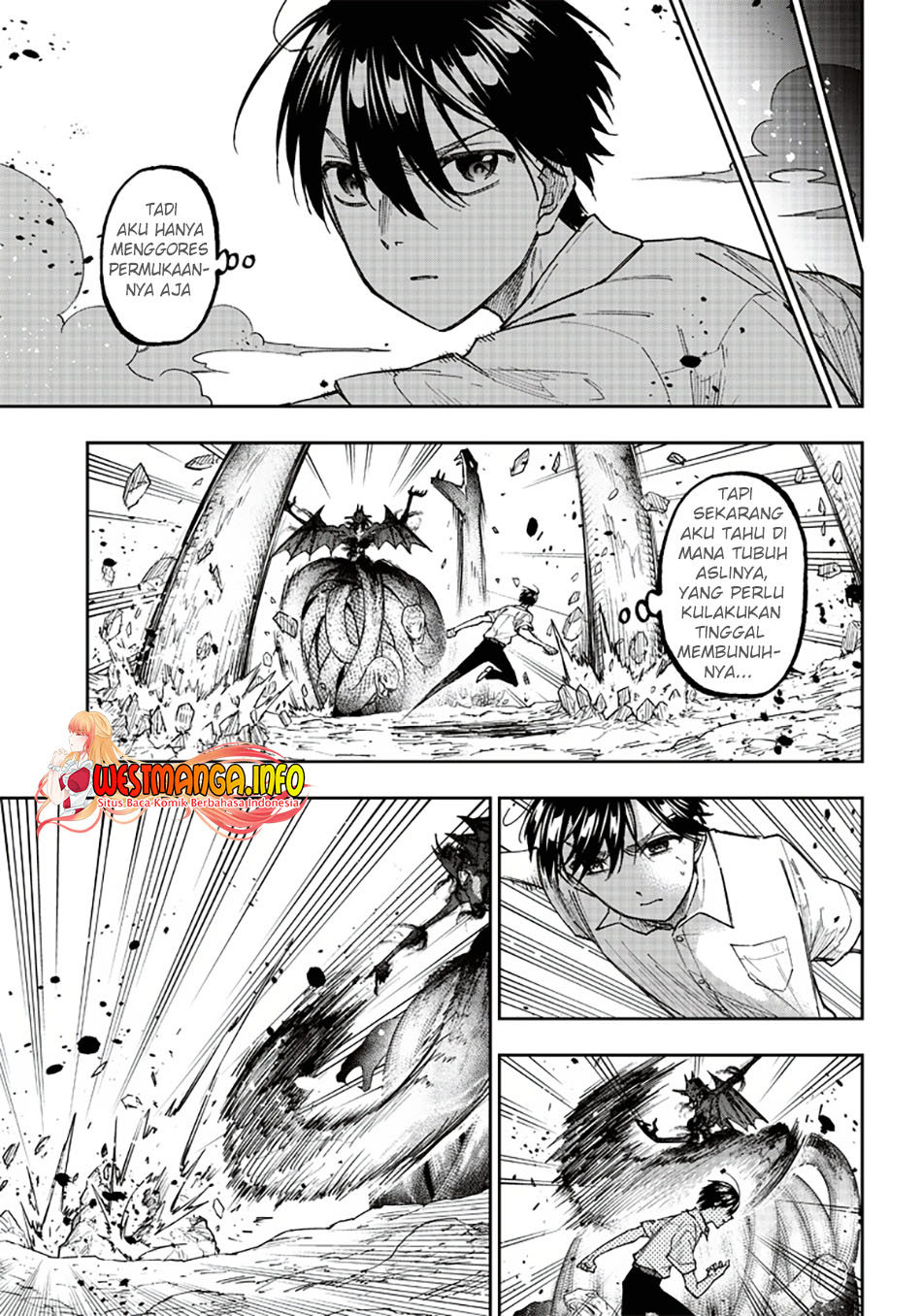 Kyuuseishu MESHIA ~Isekai wo sukutta moto yuusha ga mamono no afureru genjitsu sekai wo musou suru~ Chapter 19 Gambar 5