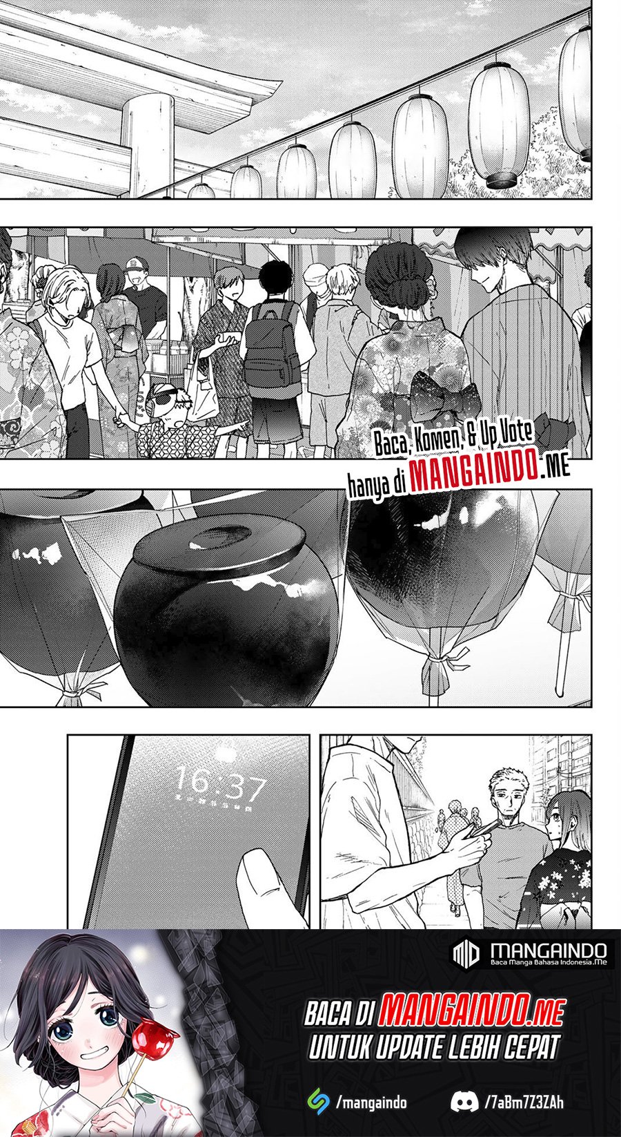 Manga Kaoru Hana wa Rin to Saku Chapter 37 gambar nomor 2