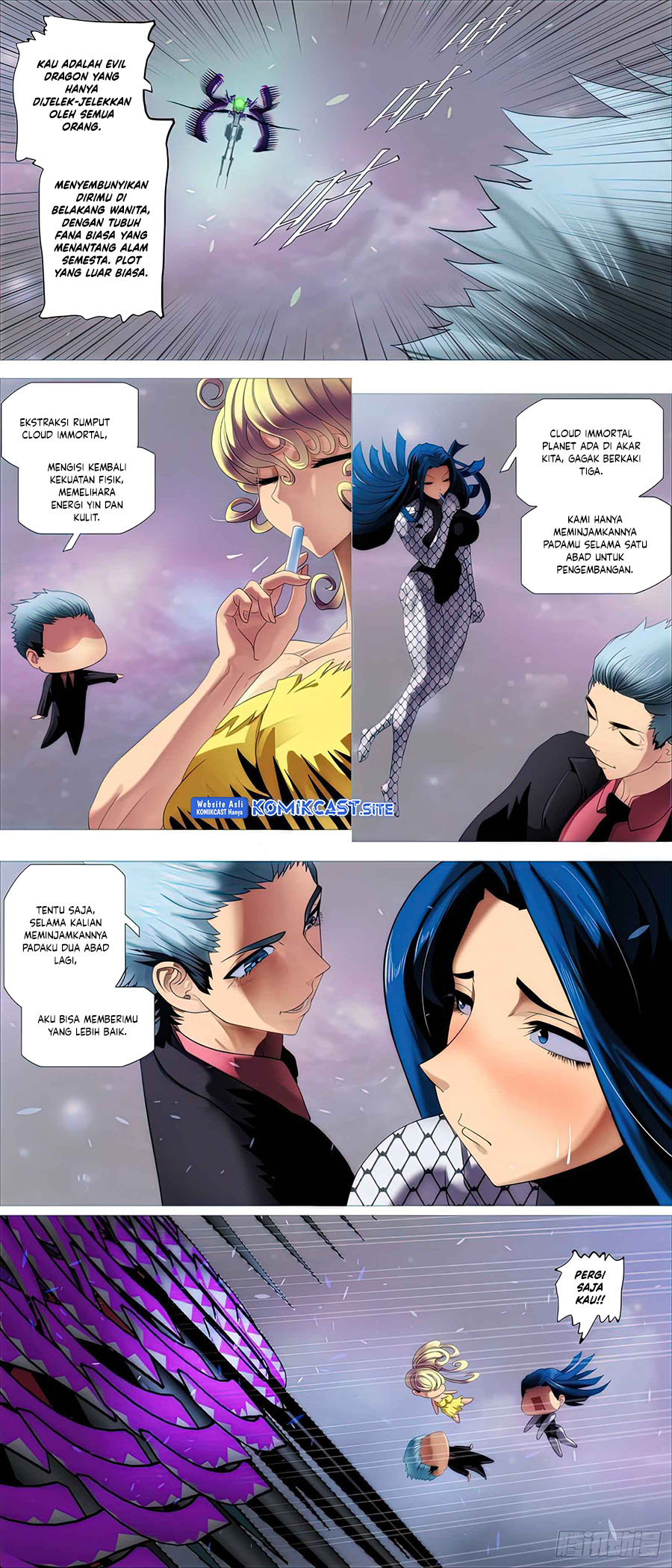 Iron Ladies Chapter 485 Gambar 8