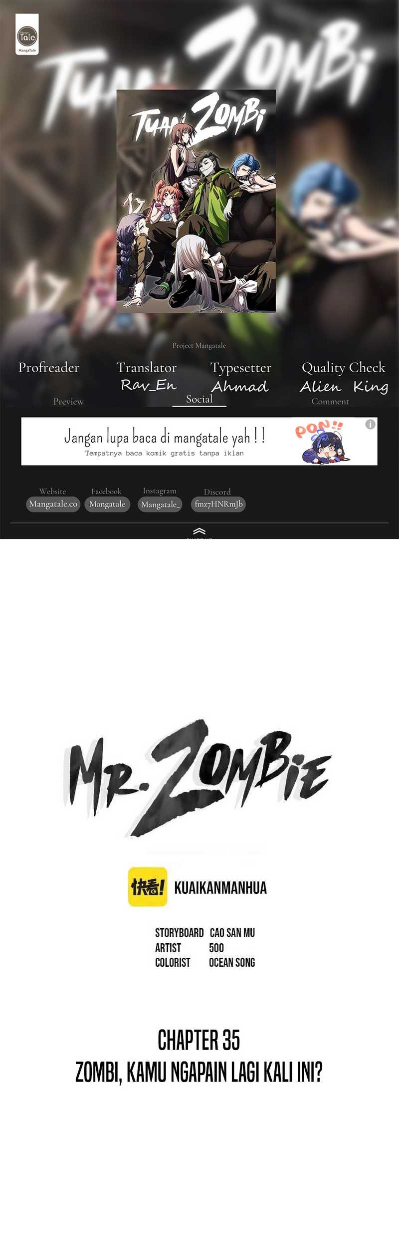 Komik Mr. Zombie Chapter 35 gambar nomor 1