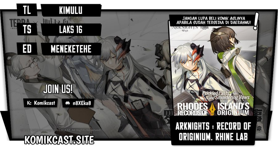 Komik Rhodes Island’s Records Of Originium – Rhine Lab Chapter 02.2 gambar nomor 1