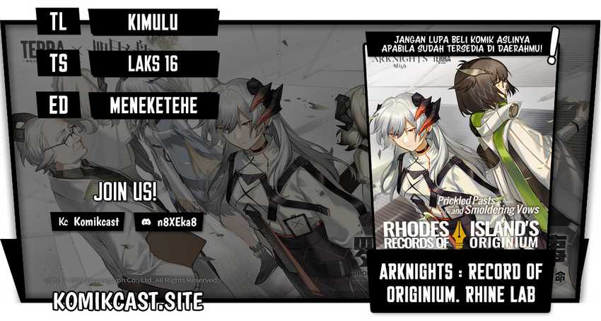Komik Rhodes Island’s Records Of Originium – Rhine Lab Chapter 01.2 gambar nomor 1