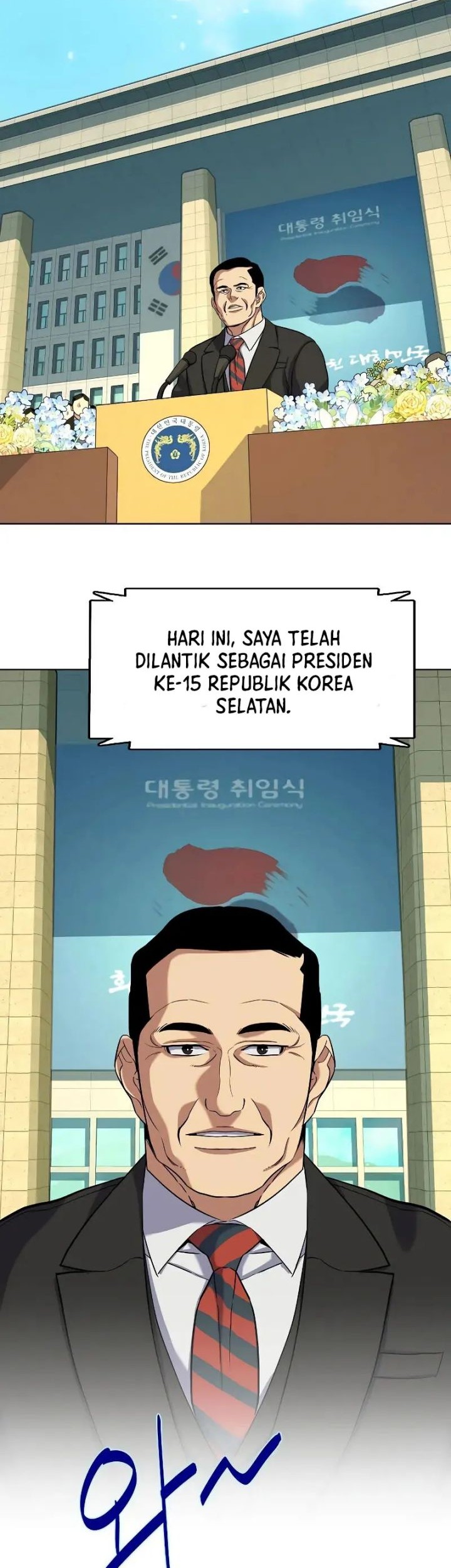 Manhwa The Youngest Son Of A Rich Family Chapter 56 gambar nomor 2