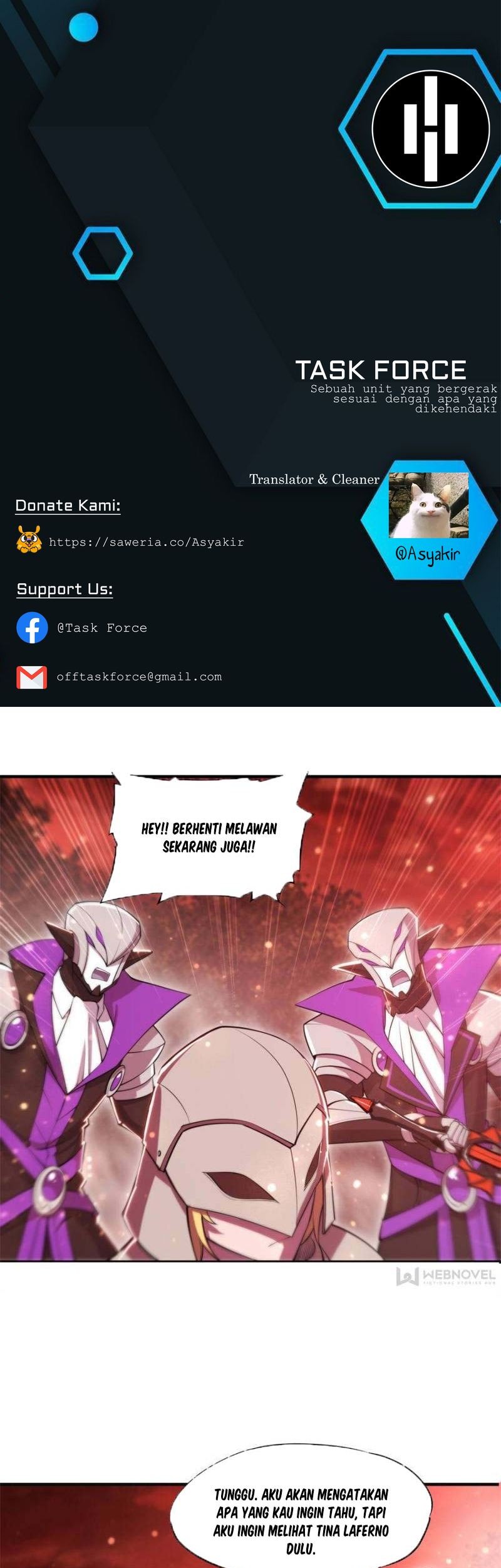 Komik The Blood Princess And The Knight Chapter 264 gambar nomor 1