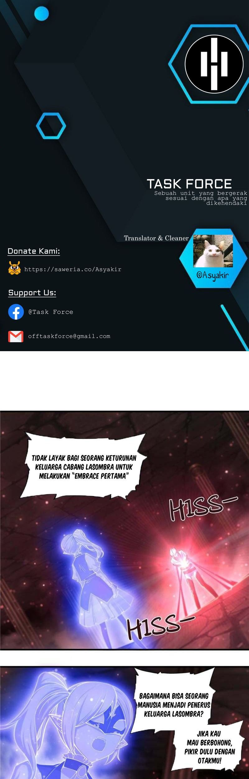 Komik The Blood Princess And The Knight Chapter 263 gambar nomor 1