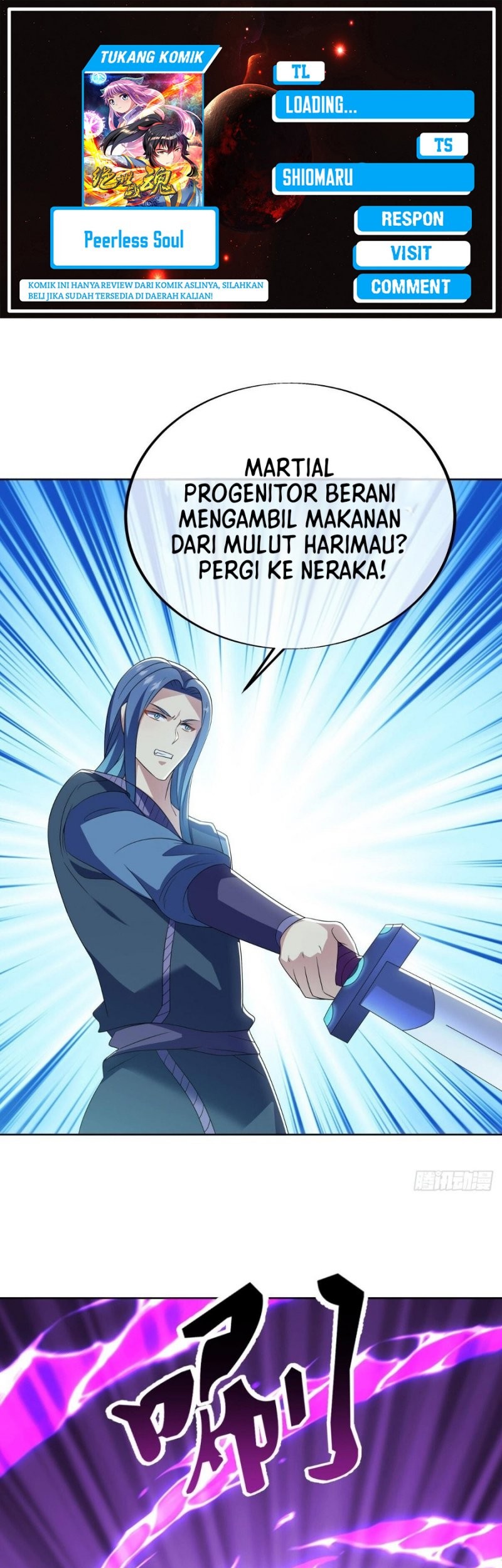 Komik Peerless Soul Chapter 522 gambar nomor 1