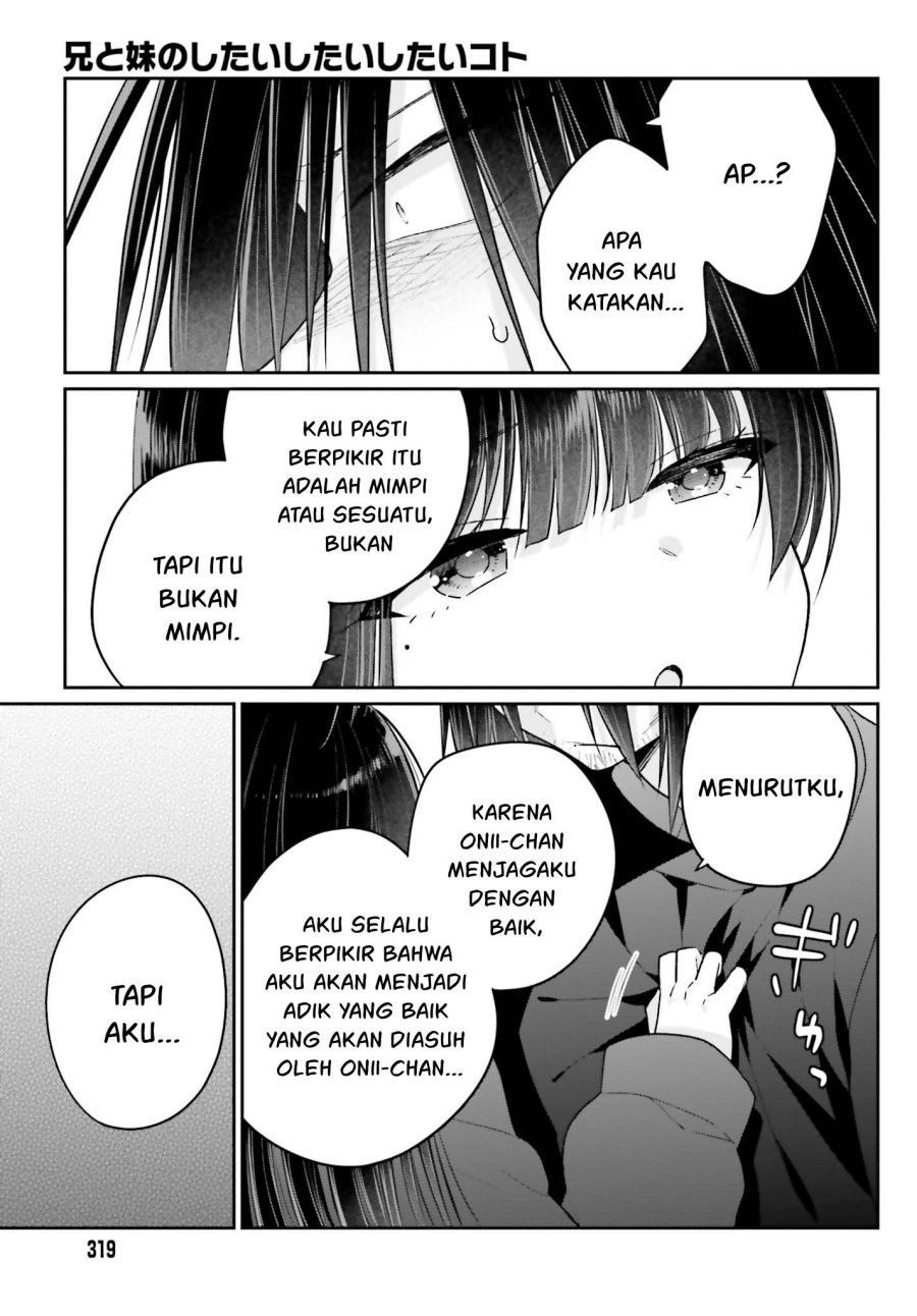Ani to Imouto no Shitai Shitai Shitai Koto Chapter 15 Gambar 8