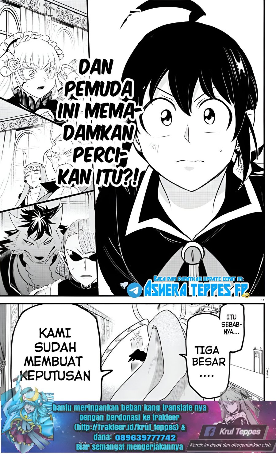 Mairimashita! Iruma-kun Chapter 313 Gambar 11