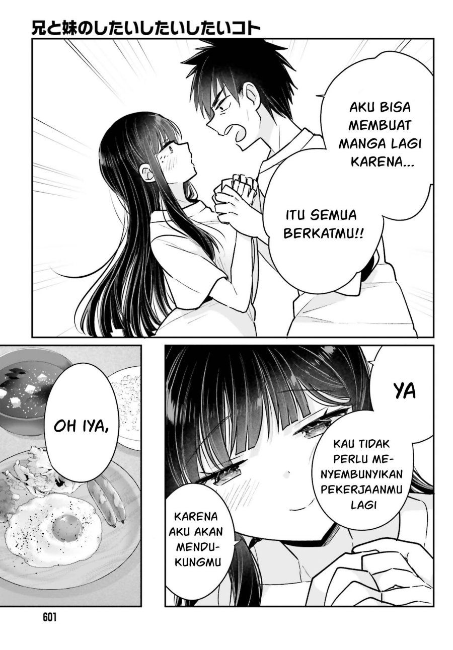 Ani to Imouto no Shitai Shitai Shitai Koto Chapter 16 Gambar 9