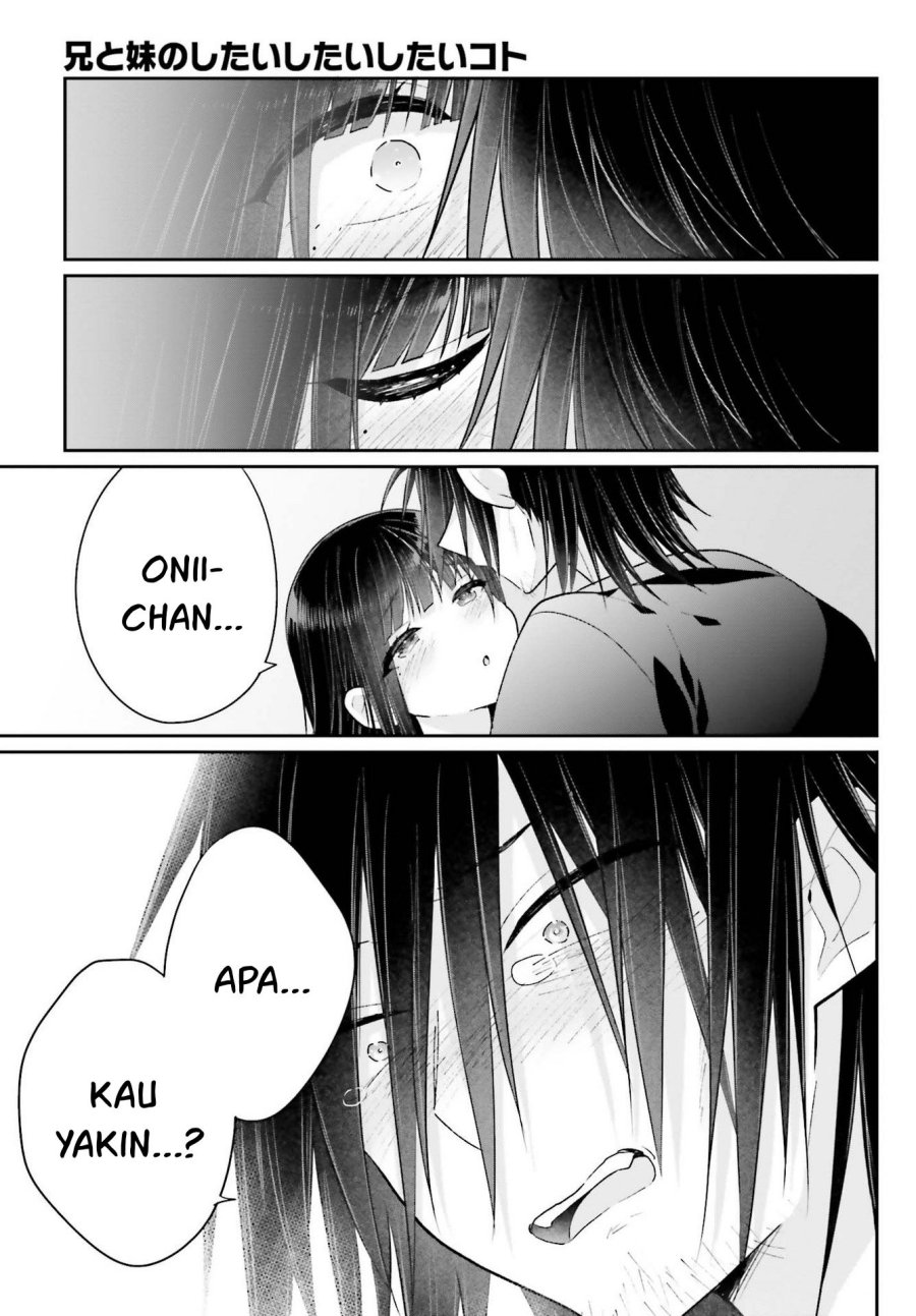 Ani to Imouto no Shitai Shitai Shitai Koto Chapter 15.2 Gambar 4