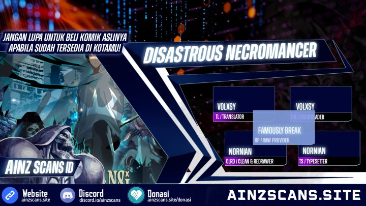 Komik Disastrous Necromancer Chapter 15 gambar nomor 1