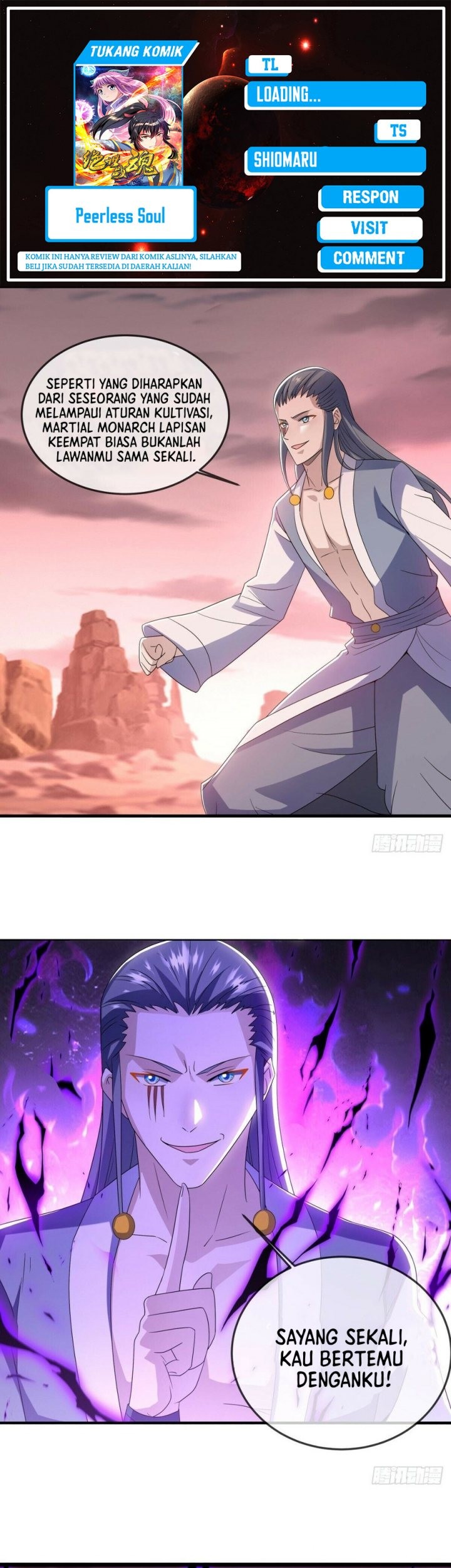 Komik Peerless Soul Chapter 523 gambar nomor 1