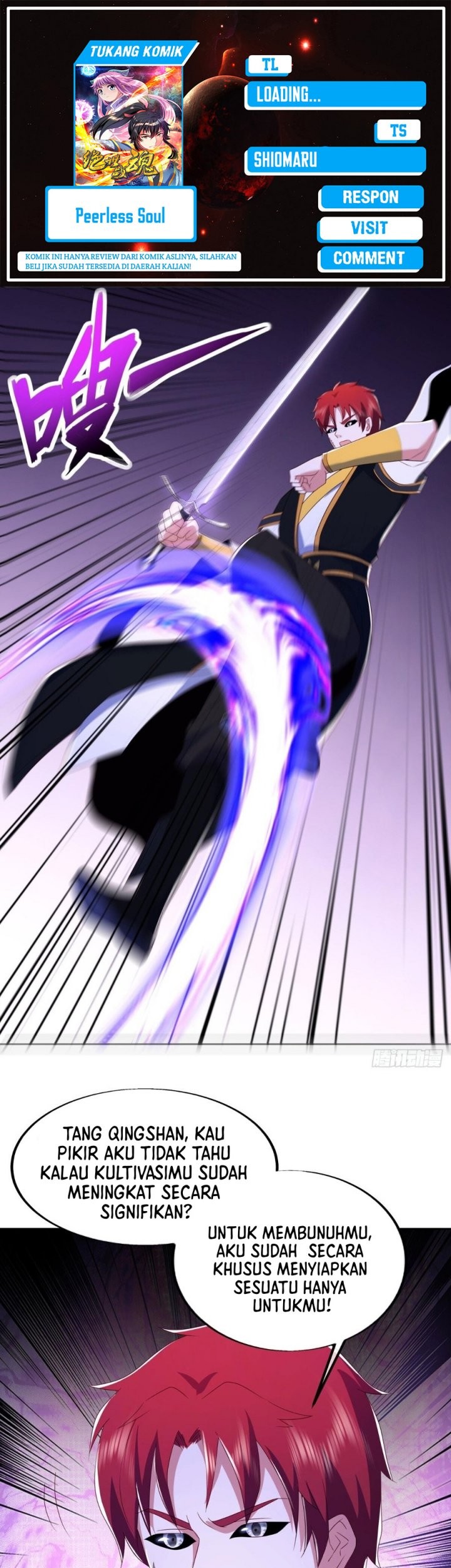 Komik Peerless Soul Chapter 524 gambar nomor 1