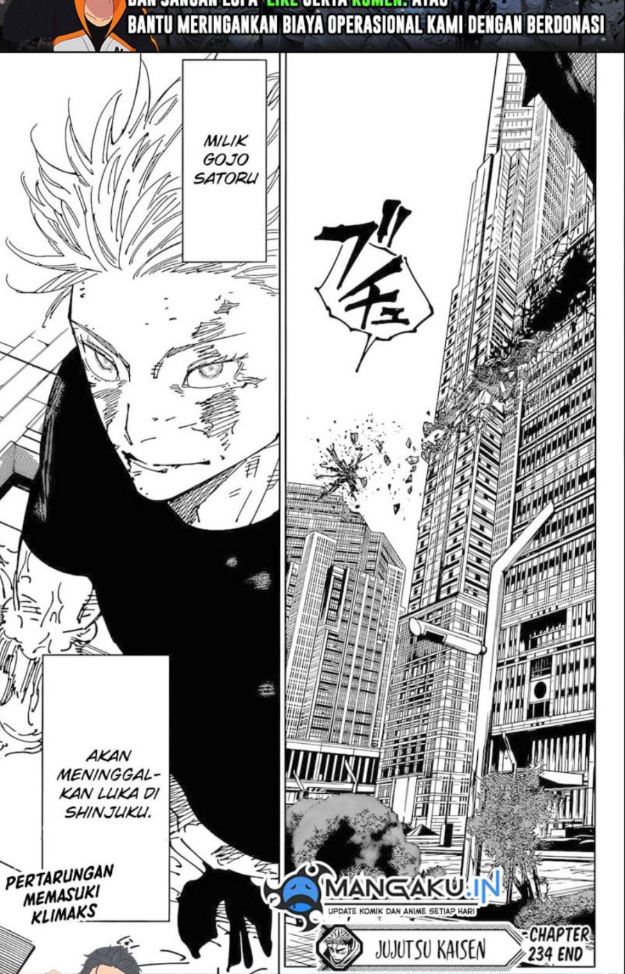 Jujutsu Kaisen Chapter 234 Gambar 17