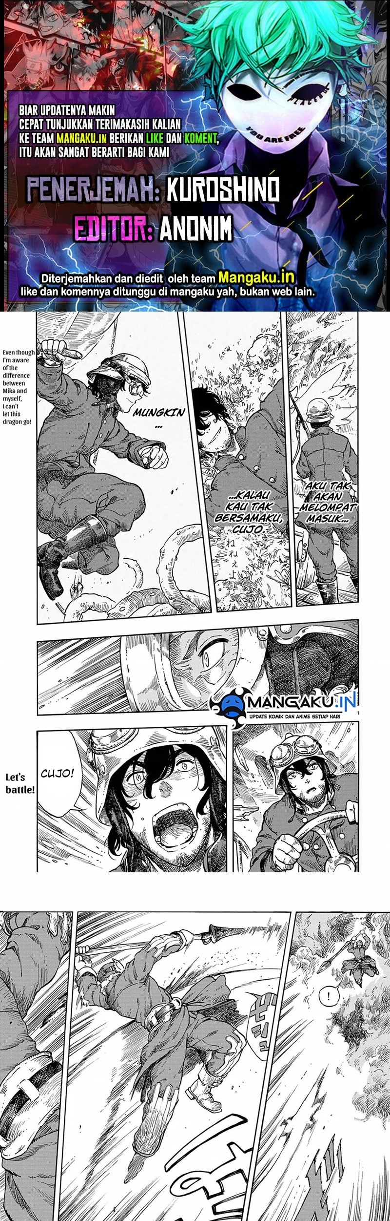Komik Kuutei Dragons Chapter 34 gambar nomor 1