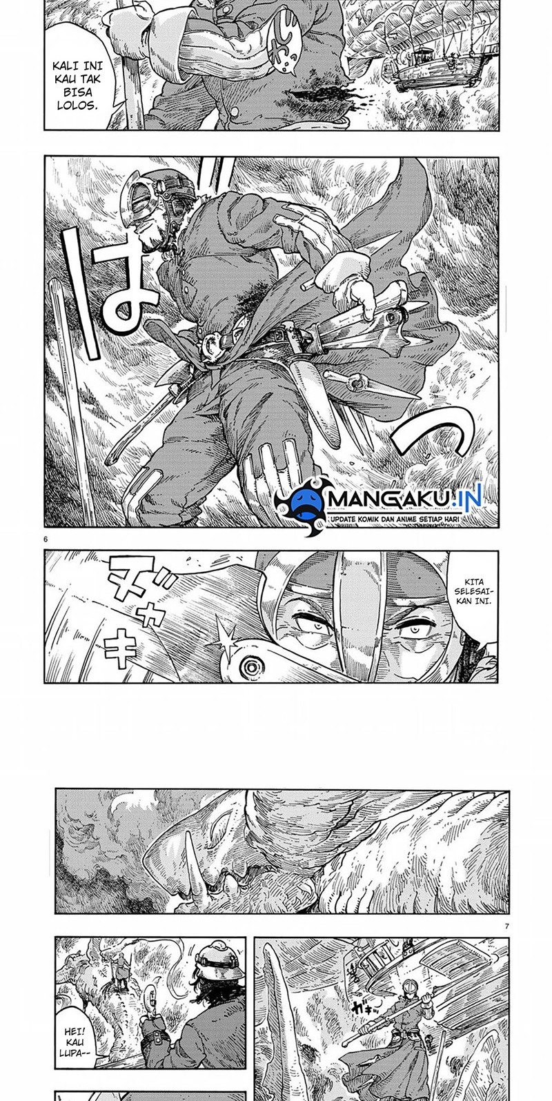 Kuutei Dragons Chapter 34 Gambar 4