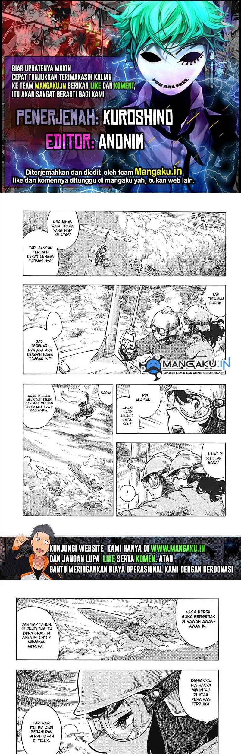 Komik Kuutei Dragons Chapter 33 gambar nomor 1