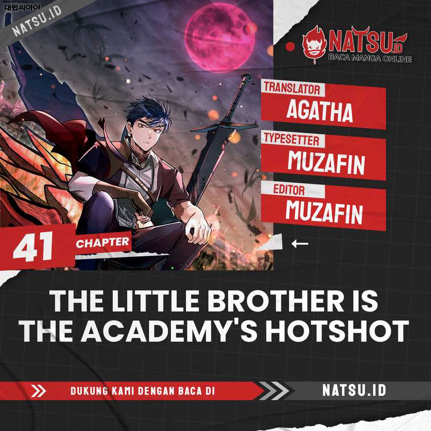 Komik The Little Brother Is the Academy’s Hotshot Chapter 41 gambar nomor 1