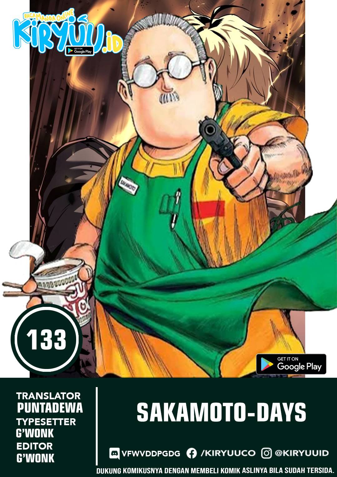Komik Sakamoto Days Chapter 133 gambar nomor 1