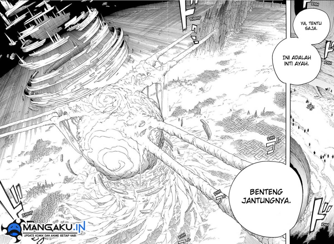 Ao no Exorcist Chapter 144.2 Gambar 6