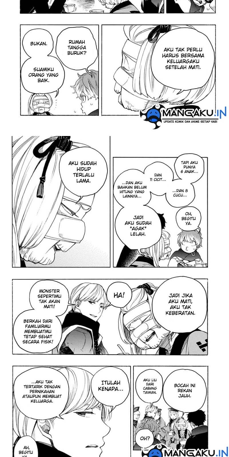 Manga Ao no Exorcist Chapter 144.1 gambar nomor 2