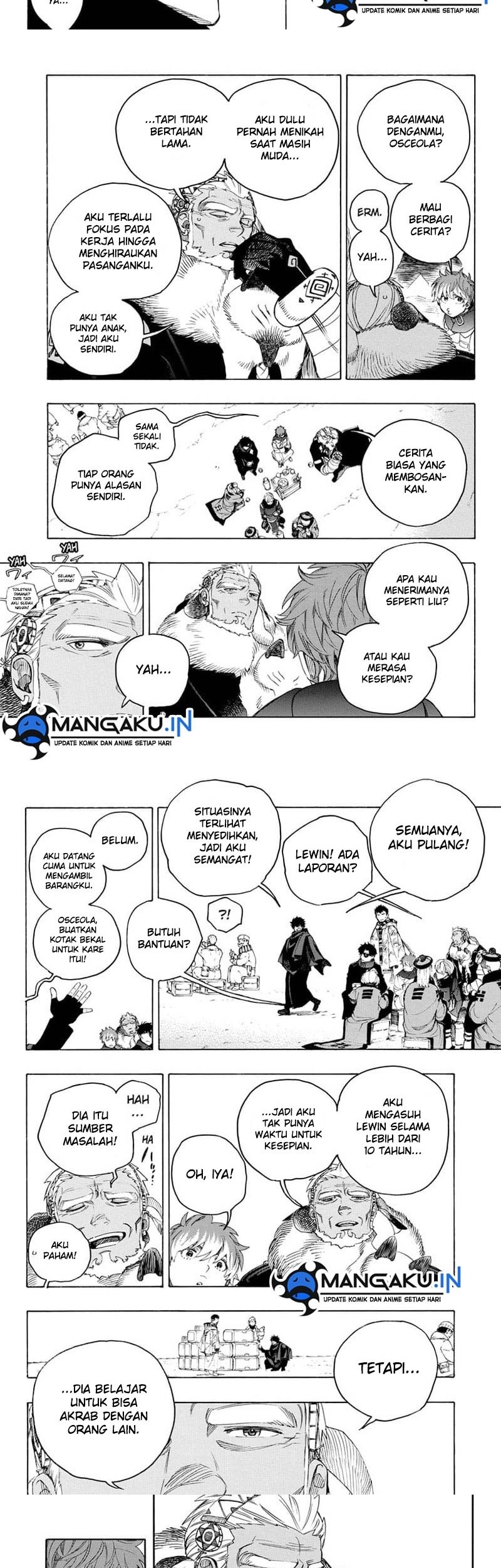 Ao no Exorcist Chapter 144.1 Gambar 3