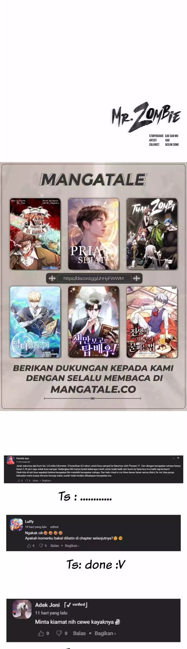 Mr. Zombie Chapter 49 Gambar 23