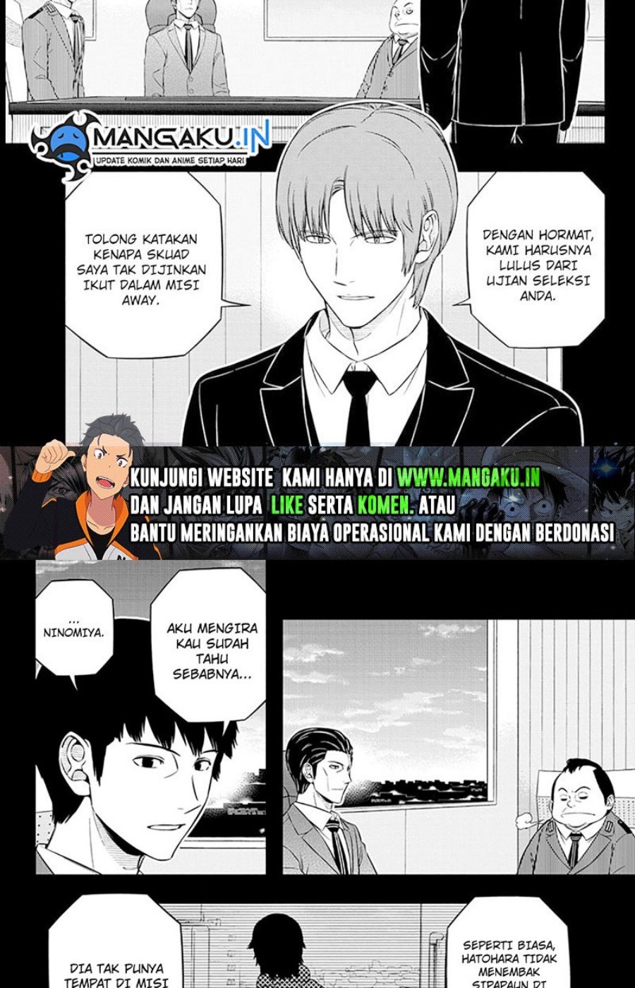 Manga World Trigger Chapter 236 gambar nomor 2