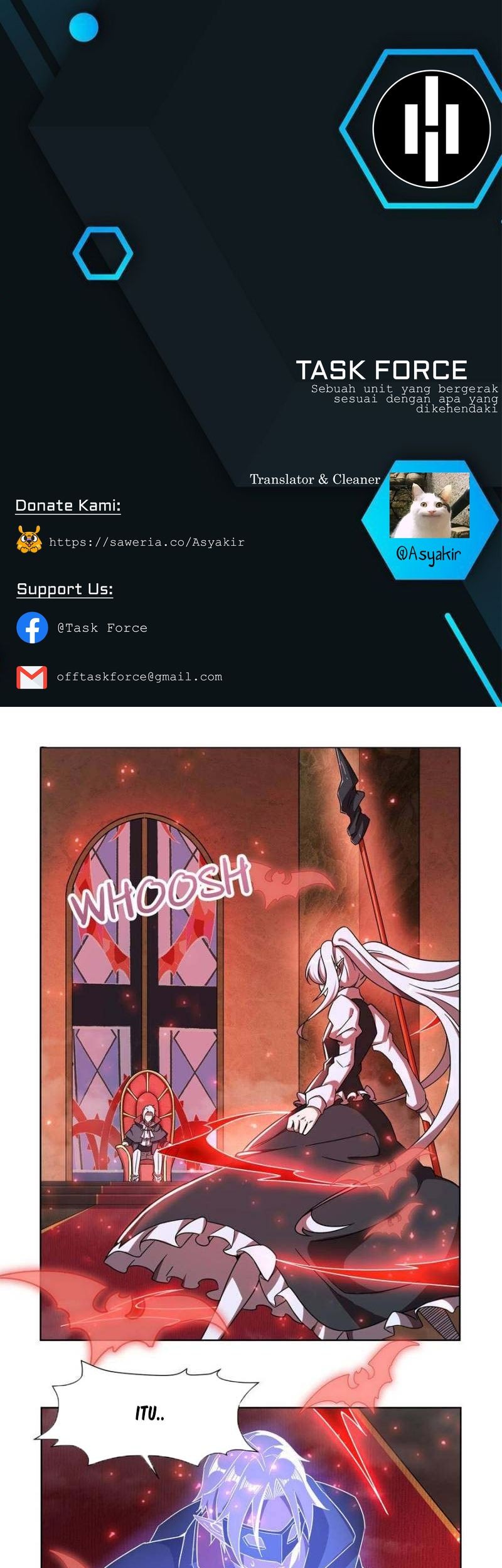 Komik The Blood Princess And The Knight Chapter 281 gambar nomor 1