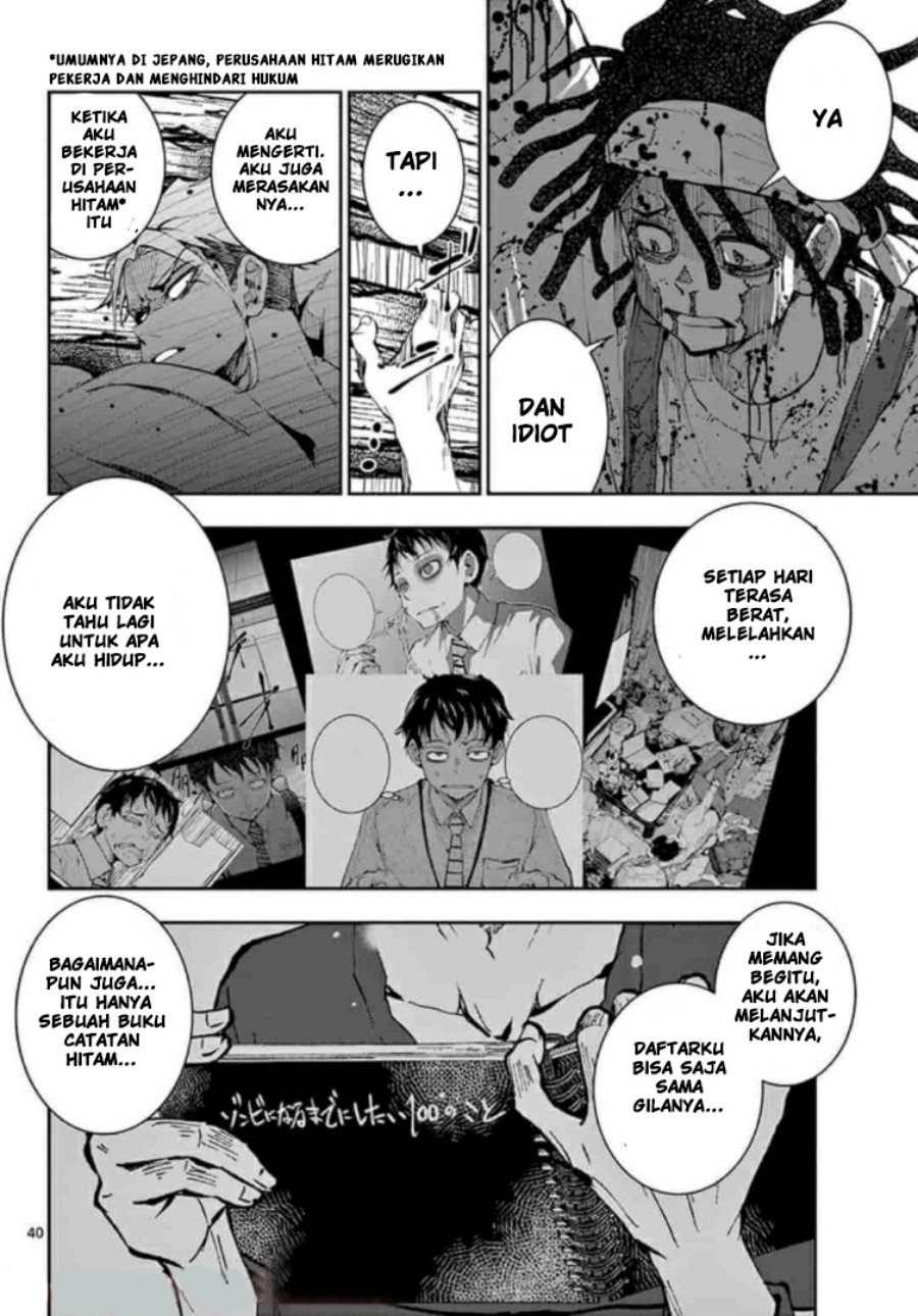 Zombie 100 ~Zombie ni Naru Made ni Shitai 100 no Koto~ Chapter 21 Gambar 39