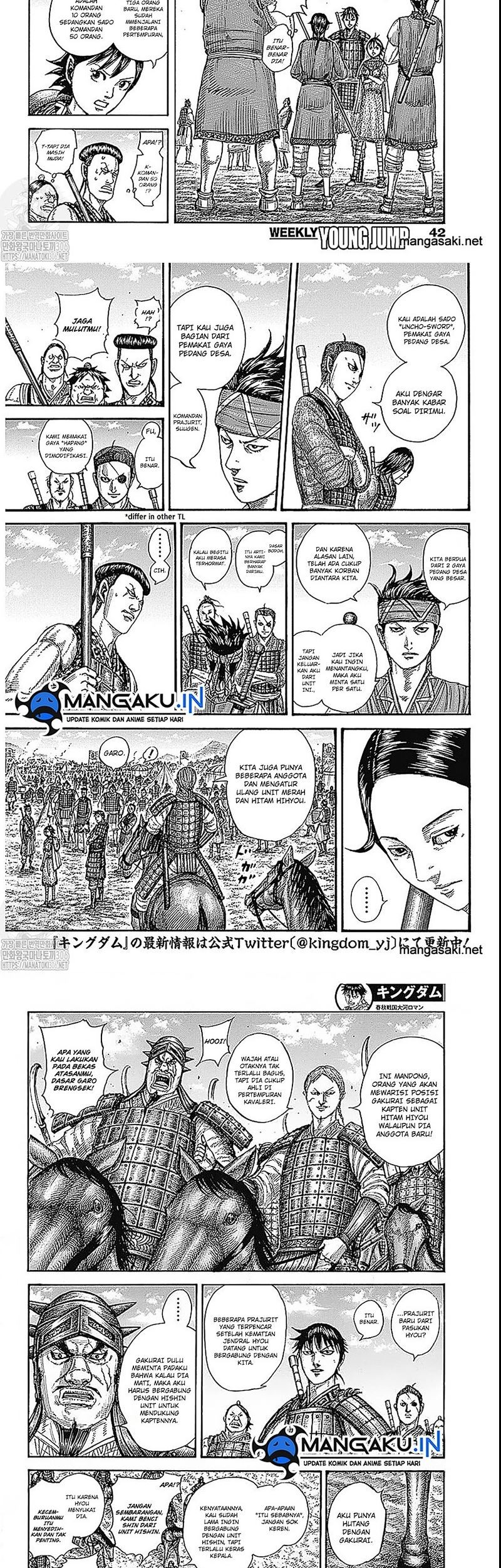 Kingdom Chapter 769 Gambar 3