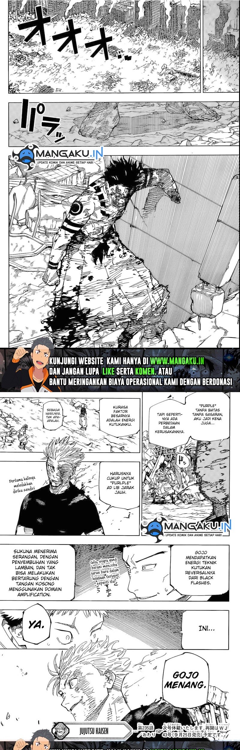 Jujutsu Kaisen Chapter 235 Gambar 11
