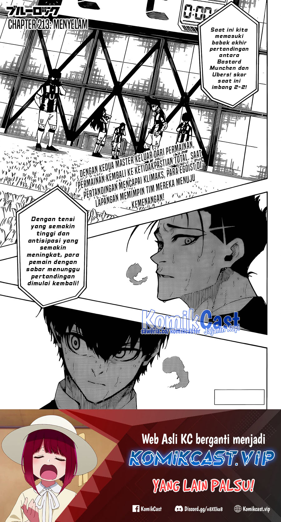 Manga Blue Lock Chapter 231 gambar nomor 2