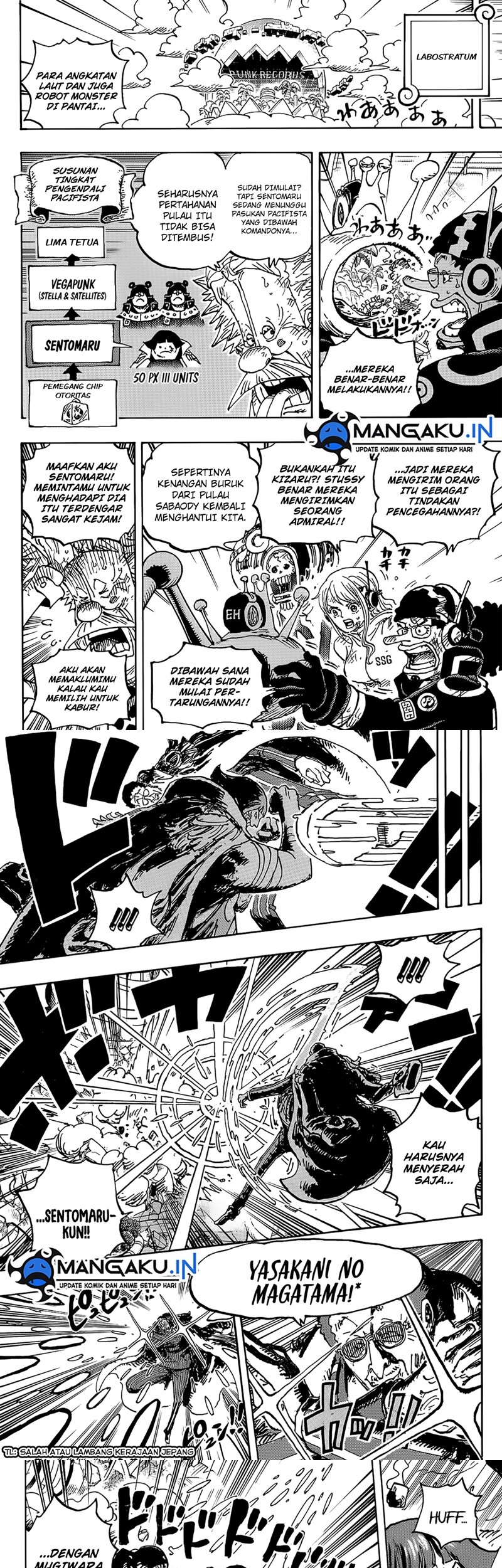 One Piece Chapter 1091 Gambar 5