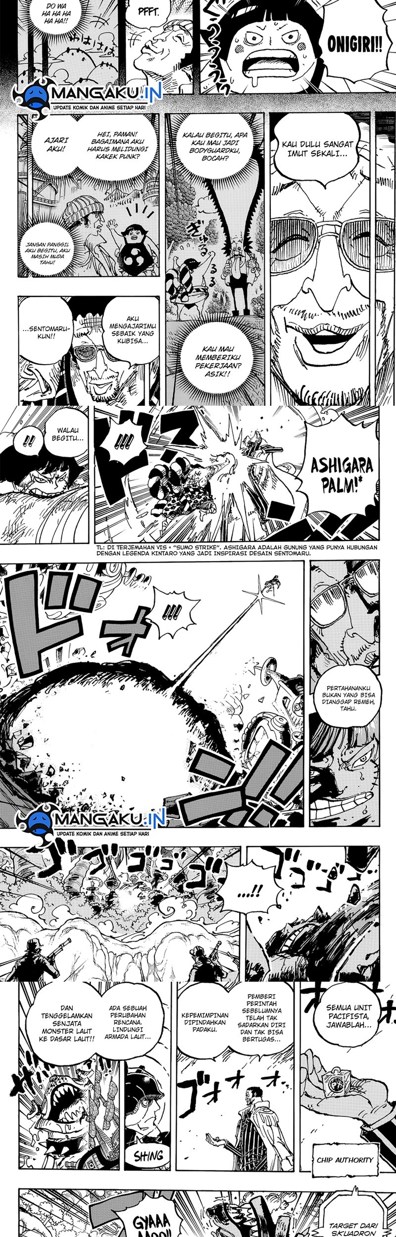 One Piece Chapter 1091 Gambar 7