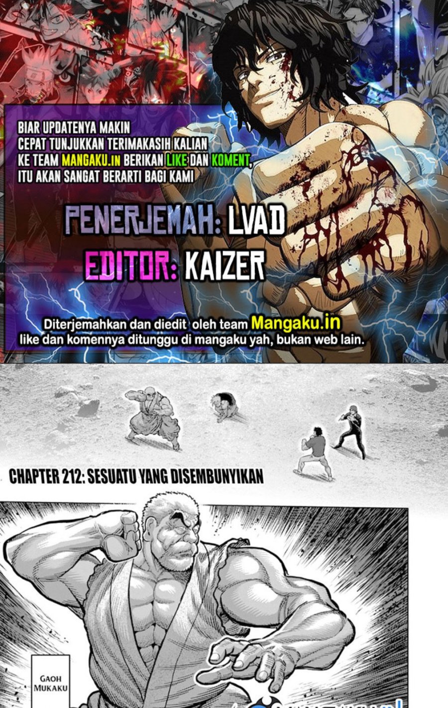 Komik Kengan Omega Chapter 212 gambar nomor 1